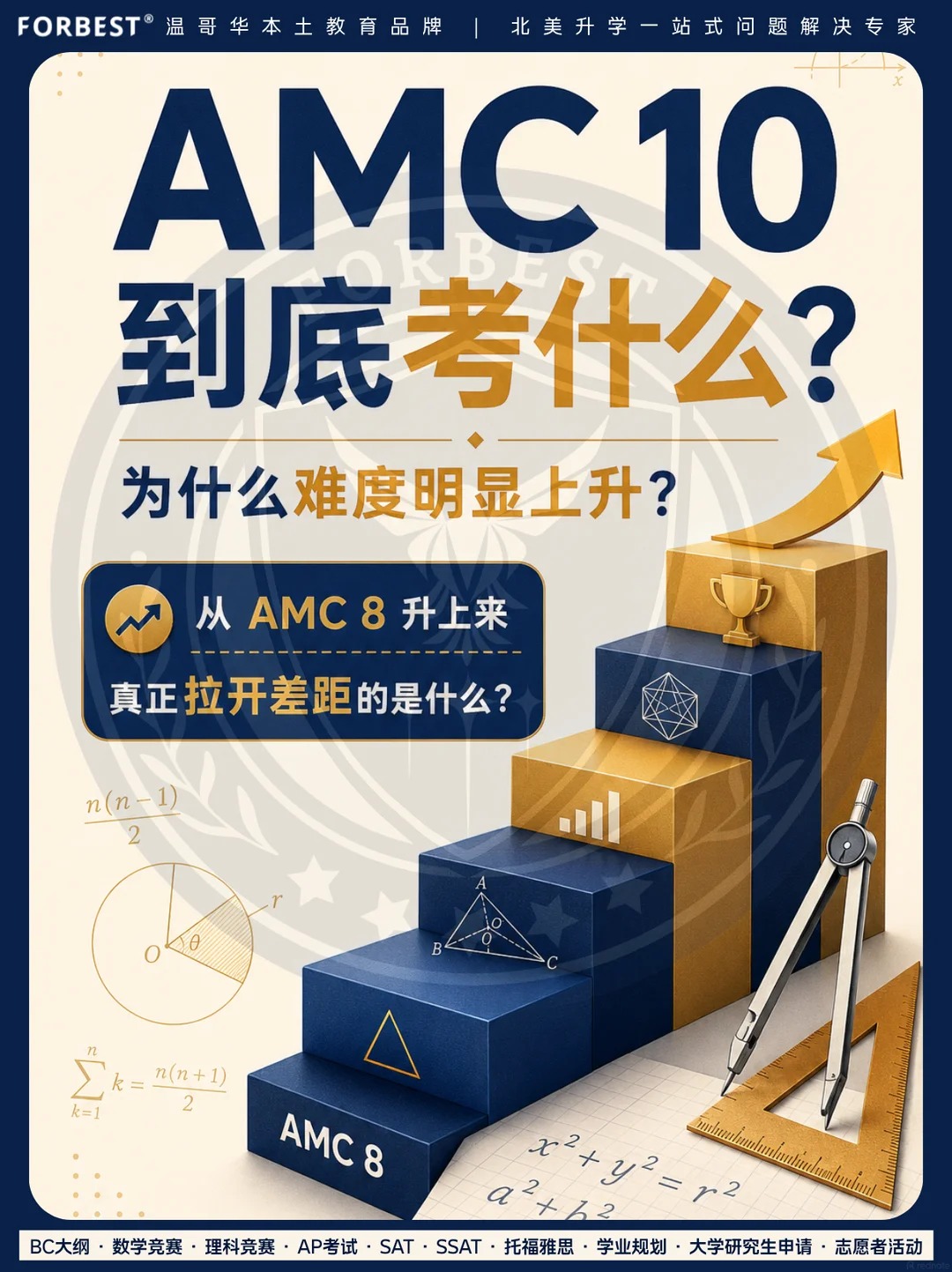 AMC8成绩不错，为什么做AMC10还是很吃力？